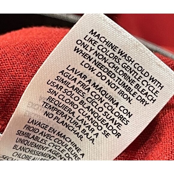 Eddie Bauer Sleepwear Men's Pajama Pants Red Size M Medium - Picture 7 of 7